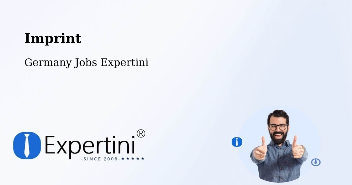 Imprint – Lichtentanne - Germany Jobs Expertini