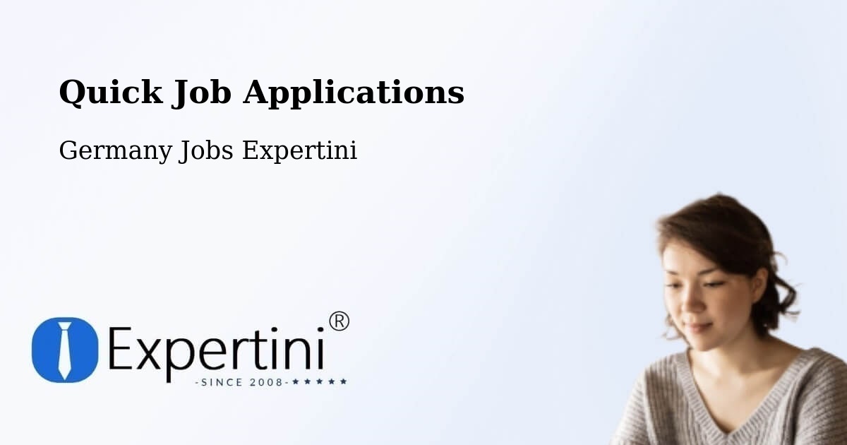 Quick Apply Feature – Lichtentanne - Germany Jobs Expertini